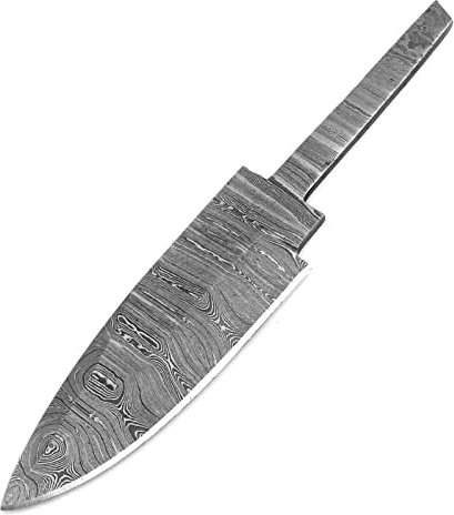 MAQSON Hoja de Damasco Forjada a Mano en Blanco Hoja Damasco 6035EA
