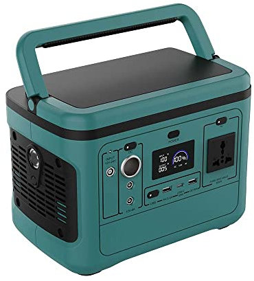 V-TAC Centrale Elettrica Portatile Power Station 600W - Batteria di Accumulo 568Wh - Potenza Max 1000W - AC:220V - Display LED - Ricarica con Pannello Fotovoltaico Opzionale o Alimentatore Corrente