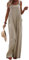 Runstarshow Salopette da donna casual allentata salopette da donna tuta UK Romer oversize da donna a gamba larga tuta con tasche tinta unita taglie forti 8-26 pantaloni estivi pantaloni pantaloni,