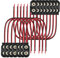 ZIOYA 15 Stück 9 V Batterie-Clips, 9 V, Batterie-Clips, Typ 9 V, Batterieanschluss, mit 150 mm Lenkradkabel, für Heimwerker, Solenoide, LED-Streifen