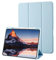 Case for iPad Pro 11 2022/2021/2020/2018 (4th /3rd /2nd /1st Generation) Case with Pencil Holder, Trifold Slim Protective Cover with Soft TPU, Auto Wake/Sleep, Sky Blue