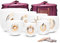 Alioth 7-12 inch Mystic symbols Set of 7 Crystal Singing Bowls with Heavy Duty Carrying Cases and Singing Bowl Mallets