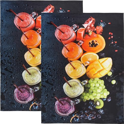 Erwin Müller Geschirrtuch 2er-Pack Baumwolle Smoothie Größe 50x70 cm