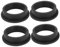 OFFSCH 4pièces Gasket Caoutchouc pour Filtration De Piscine Joint De Remplacement pour Pompe De Piscine Accessoires De Maintenance pour Système De Filtration Compatible avec Pompes