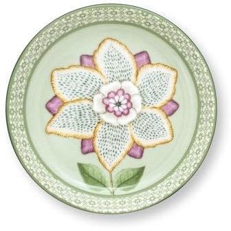 Pip Studio Lily&Lotus Light Green Teebeutelablage 9cm