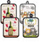 4pcs Cotton Kitchen Hot Pads, Pot Holders for Kitchen, Heat Resistant Oven Mitts and Pot Holders Sets(Colorful,4)
