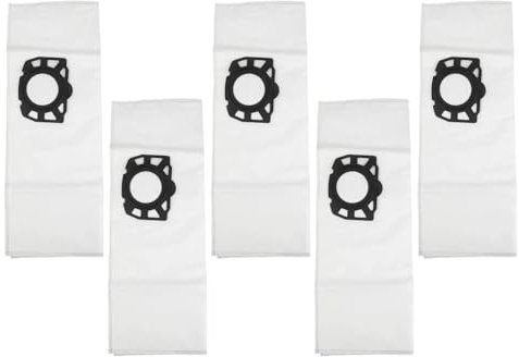 Lot de 5 sacs à poussière Kar-cher for aspirateur robot 2.863-314.0 KFI 357 KA 40 WD2 Plus WD3 WD3s SE4001 SE4002