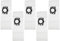 Lot de 5 sacs à poussière Kar-cher for aspirateur robot 2.863-314.0 KFI 357 KA 40 WD2 Plus WD3 WD3s SE4001 SE4002