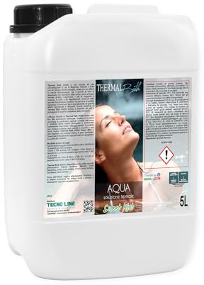 Thermal Bath Aqua Sweet Mint, Thermalwasser mit Magnesium, Kalium und Jod, Duft von Kiefer Mentholat, für Pool und Whirlpool, 5 l