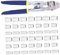 Holibanna 1Set Strumento Crimpatura per Ferrule Pinze Doppia Canna per Crimpatura Filo Antiscivolo e Meccanismo Auto Bloccante