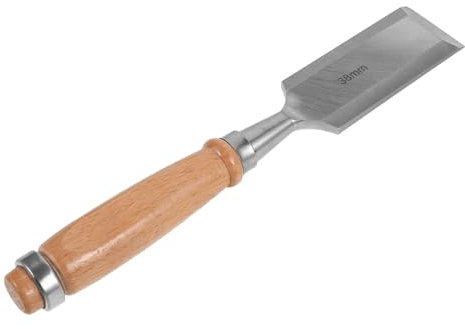 DIYEAH Cincel Plano Para Madera Cincel De Carpintero Multifunción Mango De Madera Para Tallar