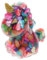 YARNOW Adornos De Cristal Unicornio Presente Estatua De Piedra Preciosa De Unicornio Mini Estatuillas De Cristal Figuritas Coleccionables De Animales Adornos De Epoxy