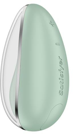 Satisfyer Drop To Go | Auflegevibrator für Frauen | 12 Vibrationsprogramme | Reisetauglich mit Schutzkappe | wasserdicht (IPX7) | Silikon Vibrator für klitorale Stimulation | Sex Spielzeug für Frauen