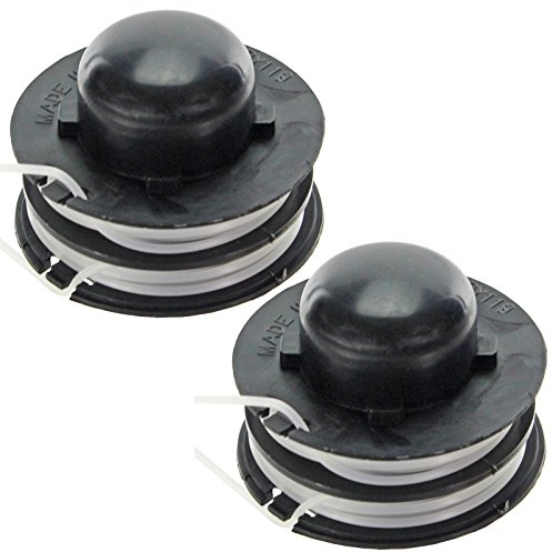 SPARES2GO RAC119 Type Dual Feed Trimmer Line & Spool Head for Ryobi Strimmer (Pack of 2)