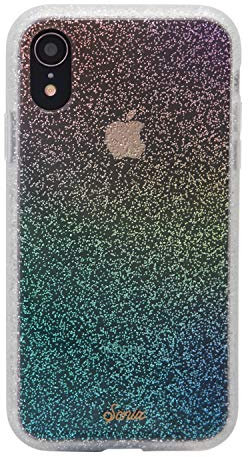 Sonix Rainbow Glitter Case for iPhone XR [Military Drop Test Certified] Protective Clear Case for Apple iPhone XR, 286-0226-0111