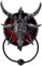 Nemesis Now Baphomet Door Knocker Unisex Türdekoration Standard Polyresin Gothic, Rockwear