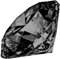YSSH 50mm Kristall Glas Diamant,Kristallglas Deko Diamanten Acryl Tischschmuck Hochzeit Dekosteine Klar Kristall-Acryl-Diamanten transparent Kristalldiamant Für Hochzeitsgeschenke Decor (Black)