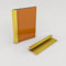 Kerabad Aluminium Profilsystem für 3mm Platten - 2 Meter - Alu-Profil für Duschrückwand Küchenrückwand - Abschlußprofil gold-eloxiert