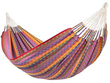 La Siesta® Flora Flowers - Organic Cotton Double Classic Hammock
