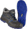 Safetytex Thermo Arbeitsschuhe S3 - Winterschnürstiefel gefüttert - Arbeitsschuhe mit Stahlkappe und Stahlzwischensohle - Sicherheitsschuhe schwarz, blau abgesetzt - Größe 47