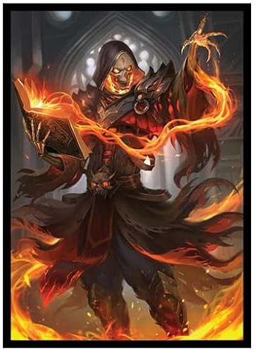 Fantasy North Cinderbones - The Risen Flame - 100 Card Sleeves (FN32S) - (Matte)