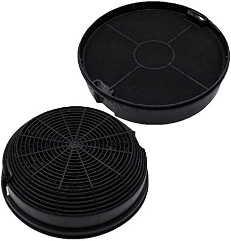 SPARES2GO Carbon Filters compatible with Hotpoint UHPM63FCSX fits Indesit H 360 IX Cooker Hood (Pack of 2, Type 47 / AH012)