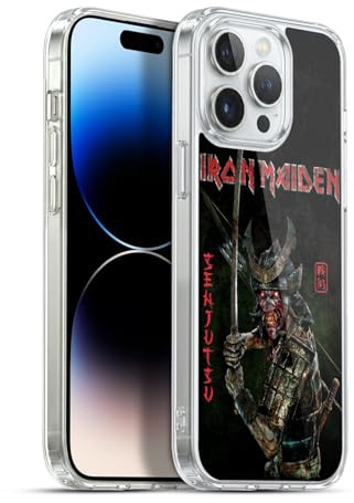 Head Case Designs Offizielle Iron Maiden Album-Cover Senjutsu Gelhülle [Militärischer Schutzgrad] Kompatibel Mit Apple iPhone 13 Pro Max Und Kompatibel Mit MagSafe