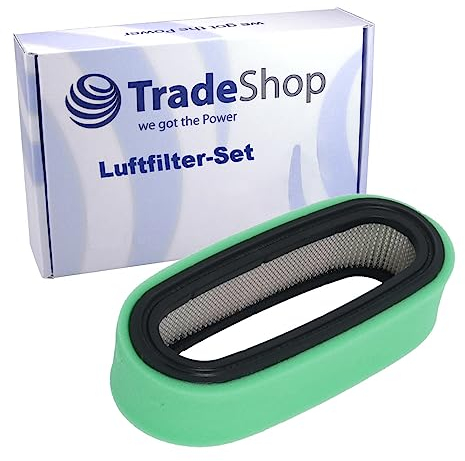 Trade-Shop Filter-Set (Hauptfilter + Vorfilter) für Briggs & Stratton John Deere Craftsman Powerkraft Motoren 2-Zylinder Twin Aufsitz-Rasenmäher