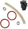 Spar Pack 2x Dichtung O-Ring Wartungsatz 1x Ersatzschlauch kompatibel mit Siemens EQ Serie & Bosch EQ.3 s100 s300 s500 VeroCup 100 300 EQ.9 s300 s500 s700 s900 zu Brühgruppe S-46 von Snapworld-Kaffee