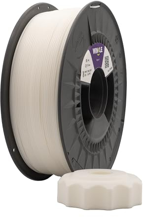 WINKLE PLA Tough Filament 1.75mm Naturfarbe, 1kg Spule, 3D Drucker Filament Kompatibel mit FDM Druckern, 3D-Druckmaterialien, Maßgenauigkeit +/- 0.05mm, Bioabbaubar Hohe Zähigkeit und Härte