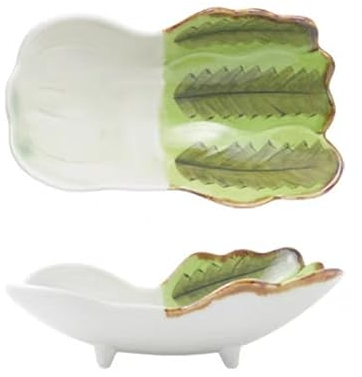 Guernsey Woollens Snack-Schalen Kreative Kohl Keramik Geschirr Trocken Obst Platte Snack Platte Obst Platte Indoor Gemüse Essig Gewürz Platte Snack- und Dipschalen