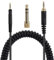 Alphatec HD518 HD558 HD598 HD599 HD579 Replacement Audio Cable, Compatible with Sennheiser Headphones, 3.5mm (6.35mm) to 2.5mm Male Stereo Jack Cord, coiled cable, 4.6 Ft (1.4 meters), Black