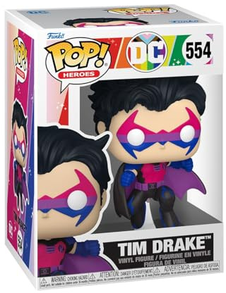 Funko Pop! Heroes: Pride - Robin - Tim Drake - DC Comics- Vinyl-Sammelfigur - Geschenkidee - Offizielle Handelswaren - Spielzeug Für Kinder und Erwachsene - Comic Books Fans