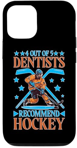 iPhone 12/12 Pro 4 Out Of 5 Dentists Recommend Hockey Ice Hockey Fan Gear Case
