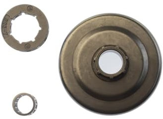YRcEKH Pignone Tamburo Frizione .325 7T Adatto for Motosega Oleo-Mac 930 937 938 941 942 944 945 946 947 950 951 952 GS520