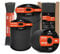 Abma Cord Paracorde 4mm 9 Brins 10m Corde en Nylon Type 3 Corde Parachute 620lbs - Max. 280 kg - Noir
