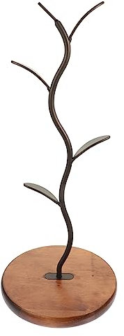 FONDOTIN Supporto Per Tazze Da Caffè in Stile Rustico Americano Supporto Per Tazze Da Acqua Realizzato in Materiale Di Resistente Alla Ruggine e Pratico