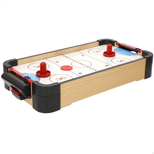 ColorBaby CB Games Air Hockey, 40 cm, robuster Kunststoff, 2 Schläger, 2 Pubs, 2 Spieler, Brettspiele, Kinderspielzeug, Familienspaß, ab 6 Jahren (39528)
