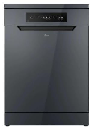 Hoover HFP4C7E0A-80 Freestanding Dishwasher White 14 Place Settings Anthracite