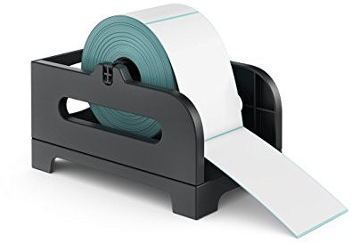 Rollo Thermal Label Holder for Rolls and Fan-Fold Labels - Shipping Label Holder for Thermal Printer