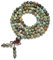 AD Perlen Mala 108 Perlen Natürliche Edelsteine Buddhistisches Gebet Heilung Dehnbares Armband Halskette 6 mm African Turquoise