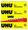 UHU Lot de 4 tubes de colle universelle pour presque tous les résidus de colle à usage domestique 35 g