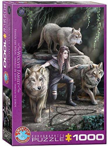Eurographics 6000-5476 The Power of Three by Anne Stokes 1000-Piece Puzzle, Mehrfarbig, 1000