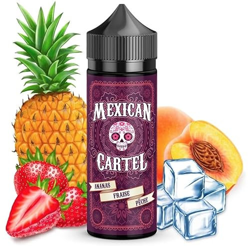 Mexican Cartel - Ananas Fraise Pêche 100ml Mexican Cartel