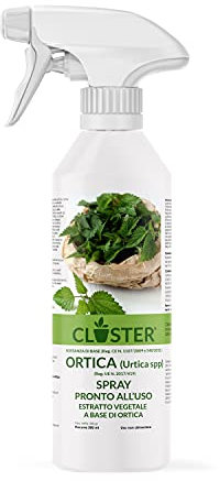 Macérât d'Ortie Spray - Engrais et Insecticide Naturel - Protège les Plantes contre les Insectes, Acariens, Champignons et Parasites sur Fleurs, Fruits, Potager et Jardin (Spray 500 ML)