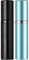 Travelofo Mini Perfume Bottles, Refillable Spray Atomiser, 5ml Leak-Proof Dispenser for Travel, Luxury Gift for Men & Women (Black & Blue)