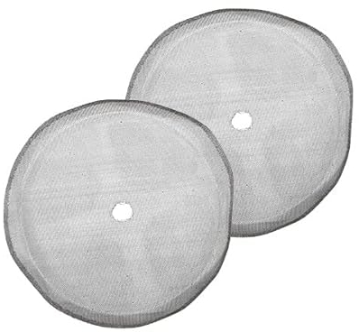 La Cafetiere 2 Pack Rust Resistant Stainless Steel Replacement Mesh Filter for 4, 6 & 8 Cup Coffee Makers