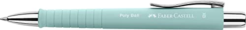 Faber-Castell Poly Ball Edition Kugelschreiber, XB, Karibikblau