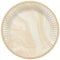 Folat 61912 Party Vaisselle Assiette Papier Ø 23cm 8 pièces Beige Marbre - Anniversaire Dîner, Enfants Party, Fête, Mariages, Baby Shower