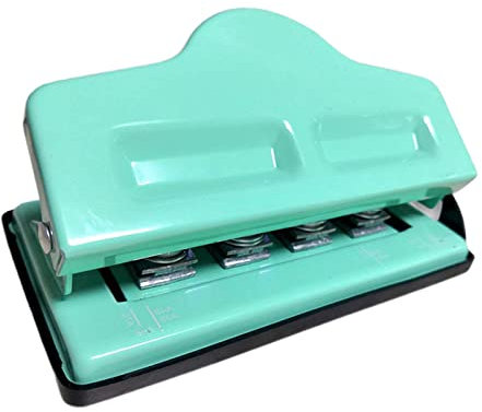 AWHAO Trou Perforateur Champignon Trou Feuilles Mobiles Papier Trou Perforateur Bricolage pour Scrapbooking